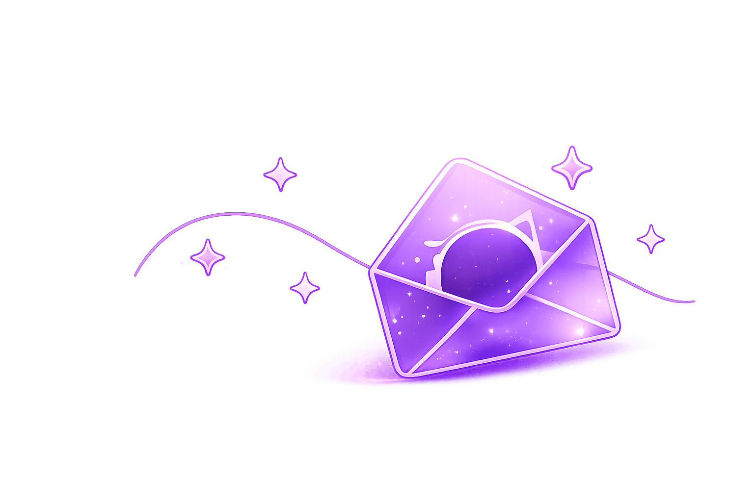 Abstract illustration for newsletter signup about SEO and growth