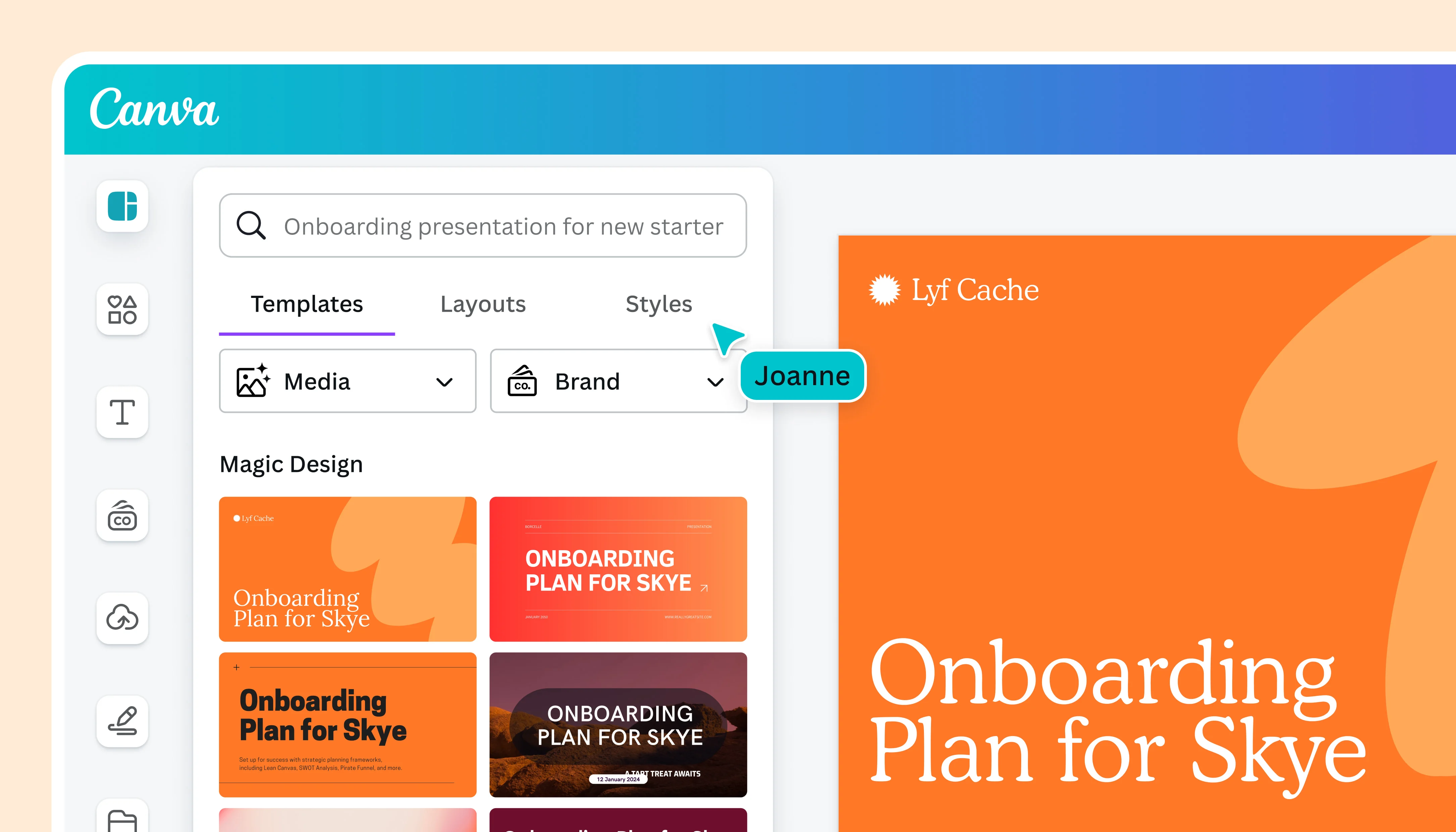 Canva - AI presentation maker with Magic Design for teams and educators