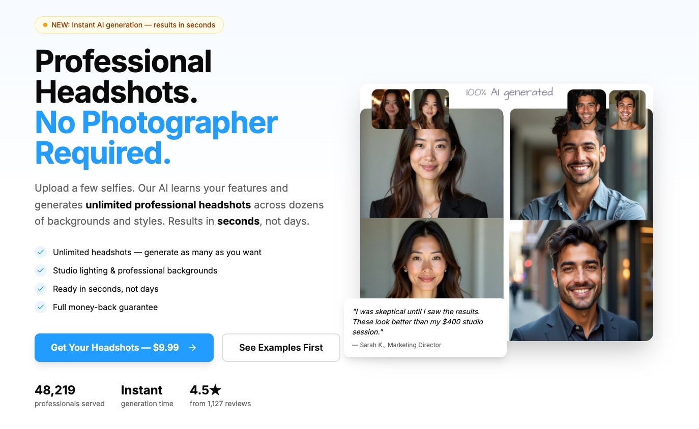 Headshot Generator AI