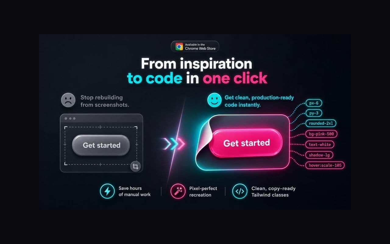 From inspiration to code in one click