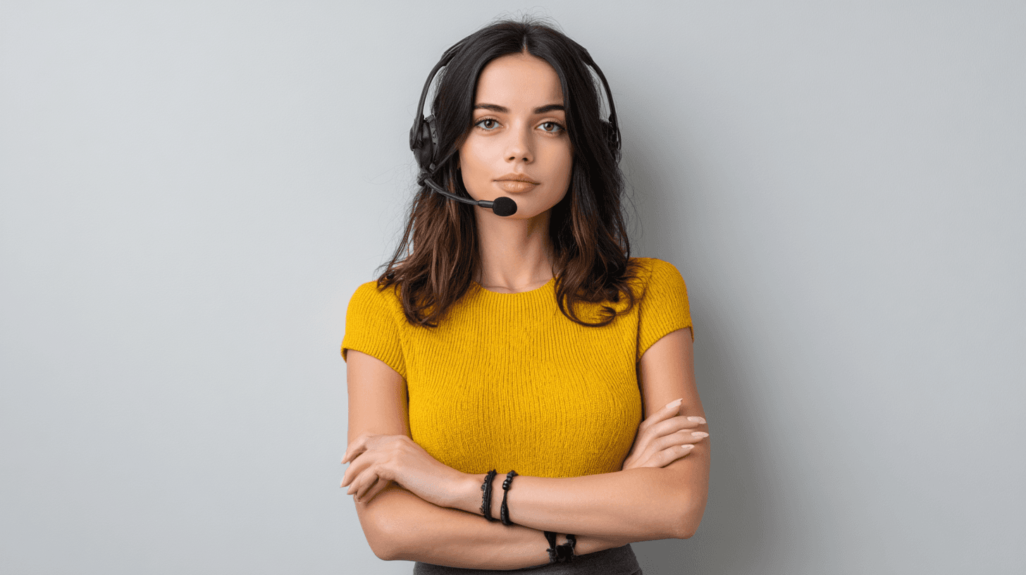 YouTube thumbnail, 16:9. Headline: "AI Customer Service Agent" On the right, a tired founder with a thumbsup On the left, a single chat message "Where is my refund???" with the time at 2am. A red arrow pointing "AI answers for you" to the chat Black background