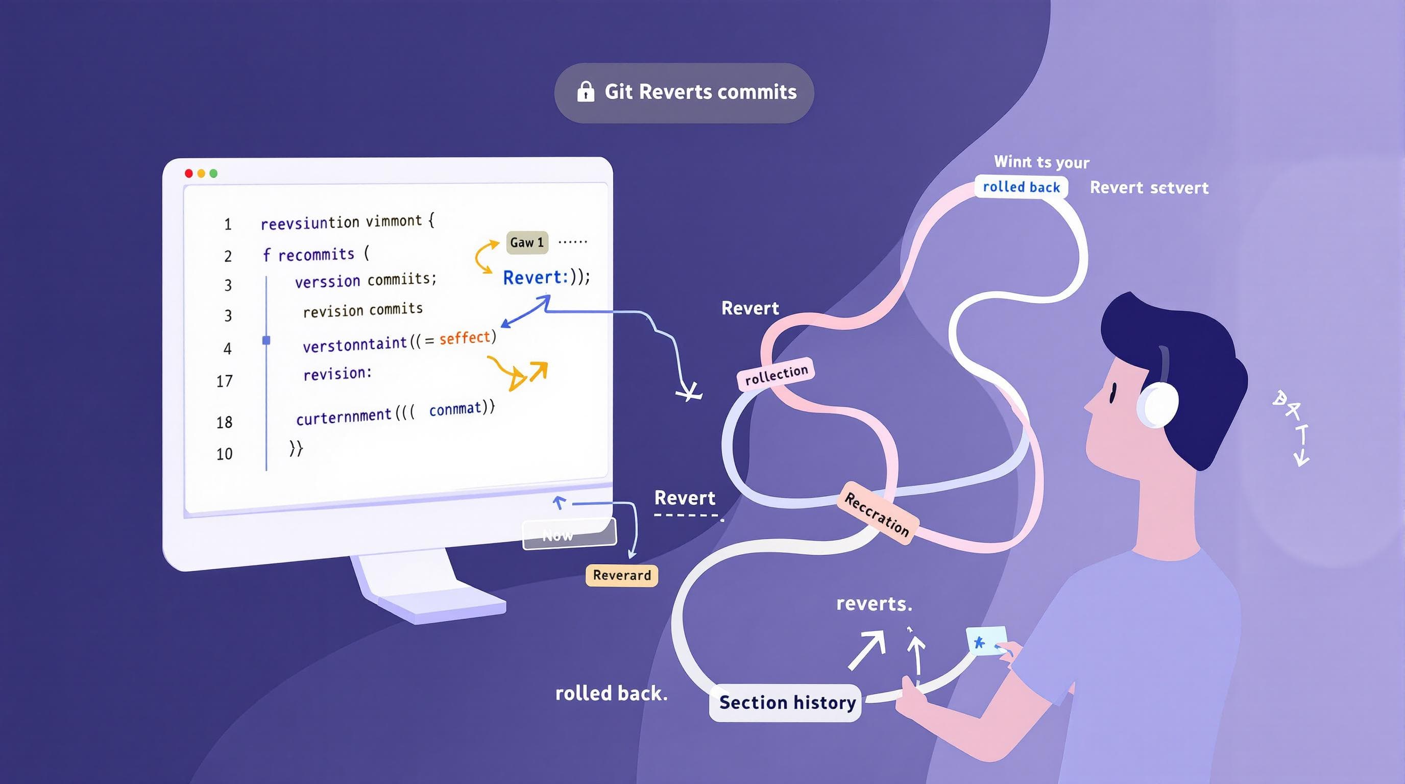 git revert multiple commits