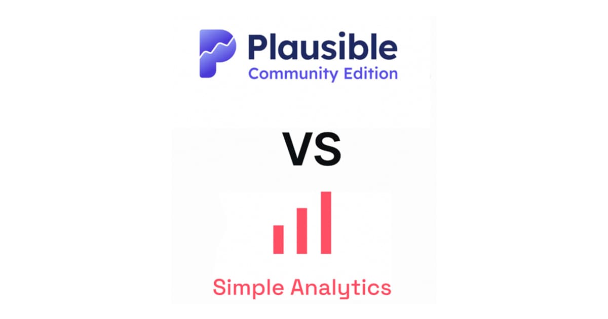 Logos of Plausible and Simple Analytics