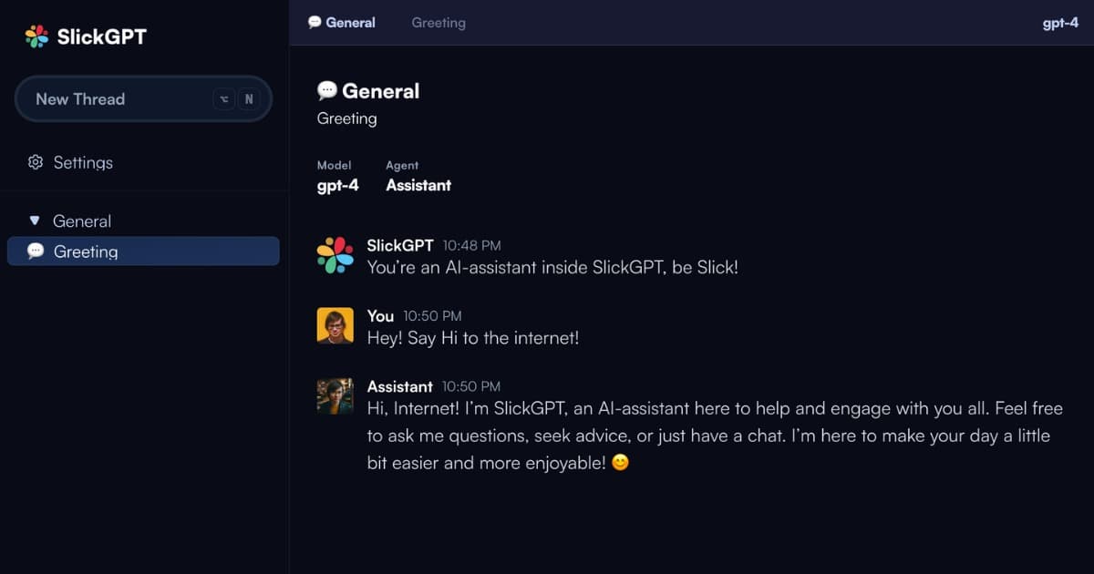 SlickGPT - A better UI for ChatGPT (now acquired)