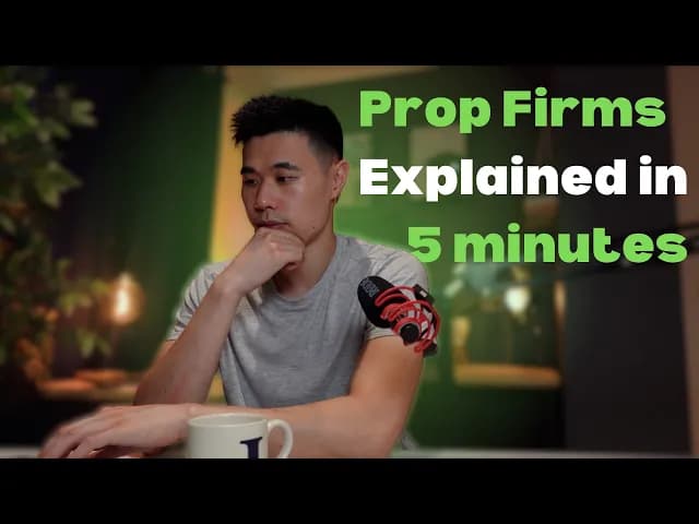 Youtube video Prop Firms EXPLAINED in 5 Minutes