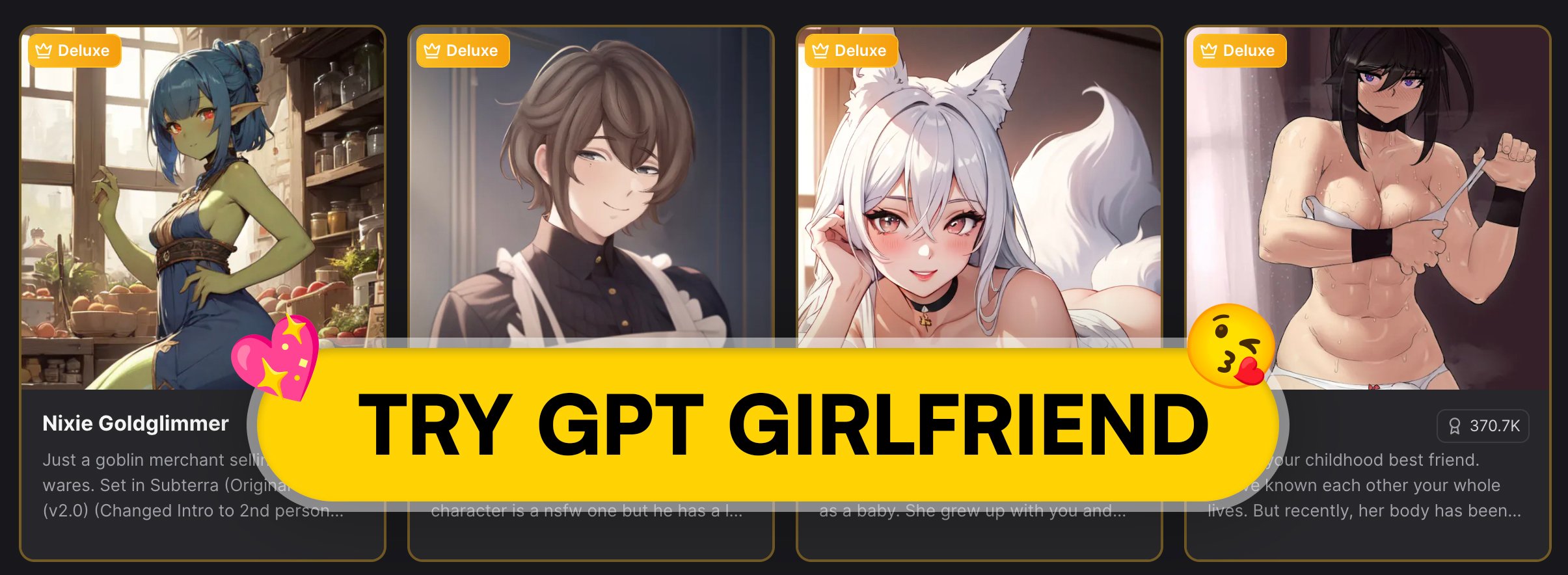 GirlfriendGPT: приложение NSFW AI для чата с подругами