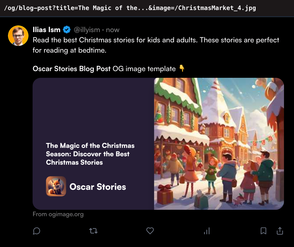 og image screenshot from ogimage.org for Oscar Stores after og image screenshot from ogimage.org for Oscar Stores after