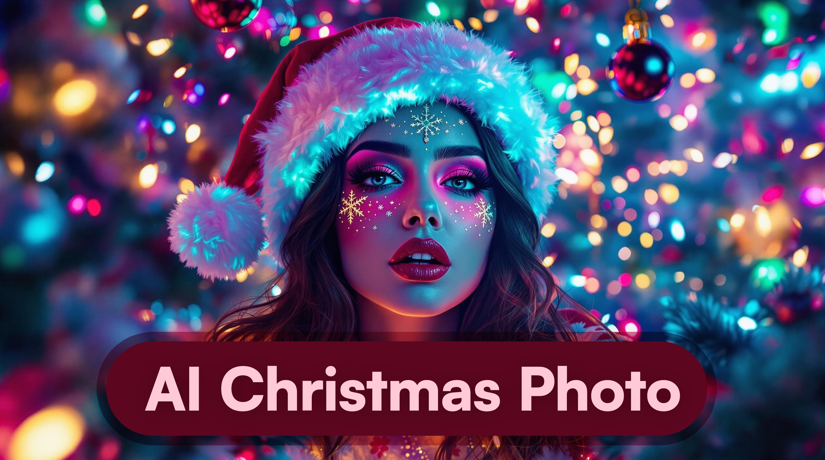 AI Christmas photo