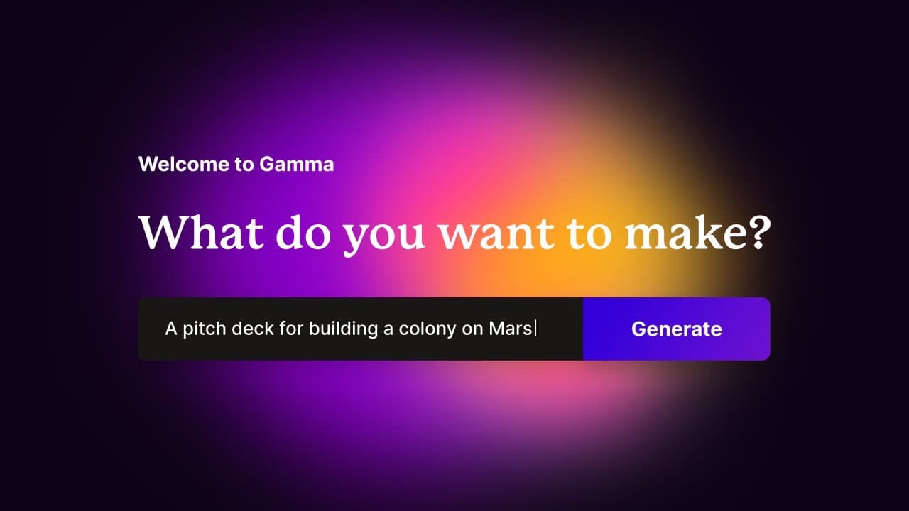 Gamma.app - best overall AI presentation maker with polished design