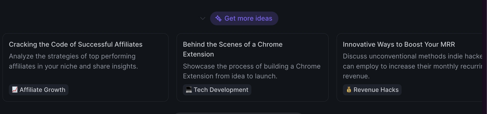 Lack of ideas? Typefully AI can help you with that. Lack of ideas? Typefully AI can help you with that.