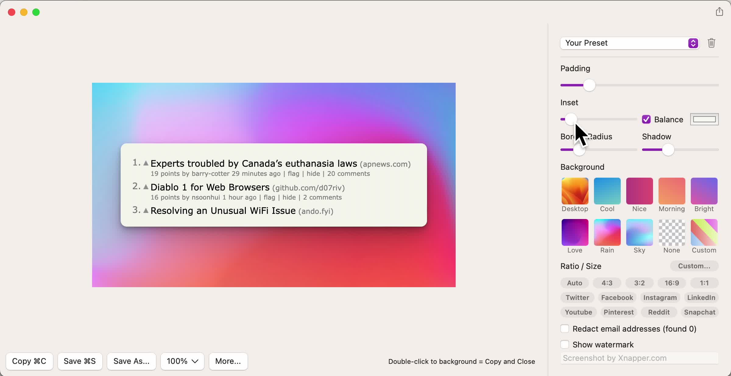 Xnapper Screenshot Xnapper Screenshot